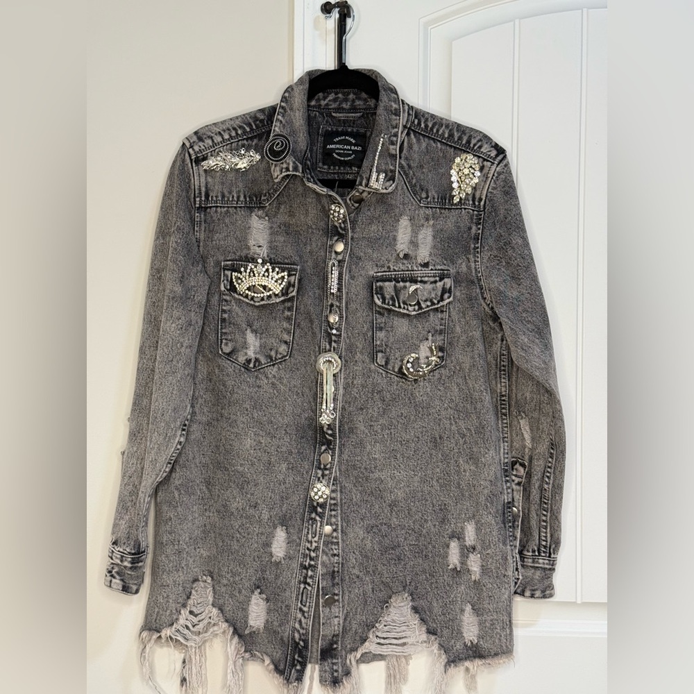 Custom distressed jacket